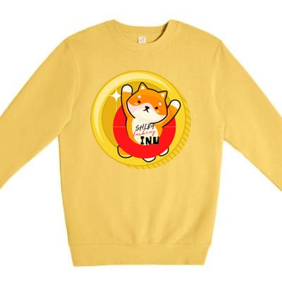 Shiba Fcking Inu Premium Crewneck Sweatshirt