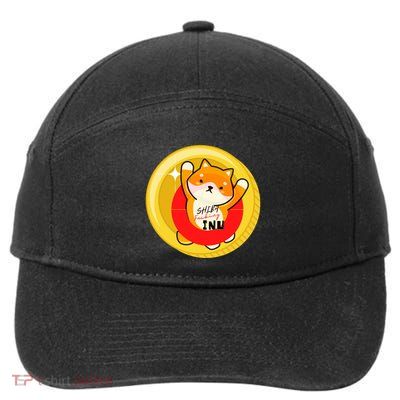 Shiba Fcking Inu 7-Panel Snapback Hat