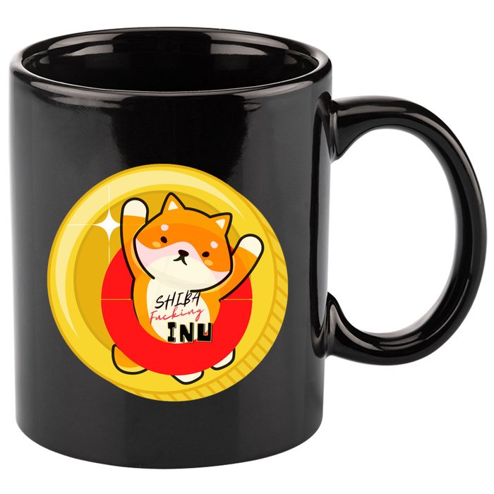 Shiba Fcking Inu 11oz C Handle Ceramic Mug