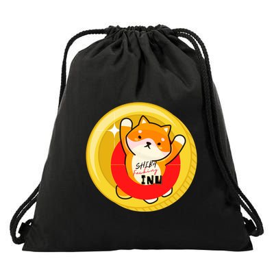 Shiba Fcking Inu Drawstring Bag