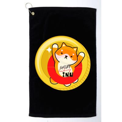 Shiba Fcking Inu Golf Towel