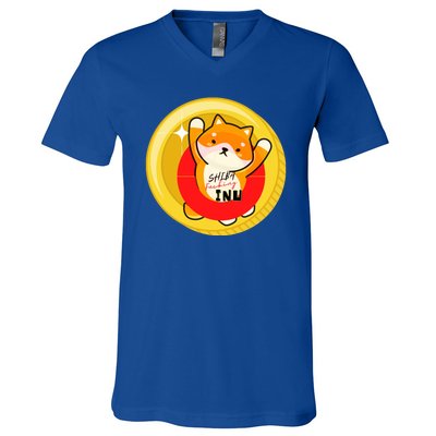 Shiba Fcking Inu V-Neck T-Shirt