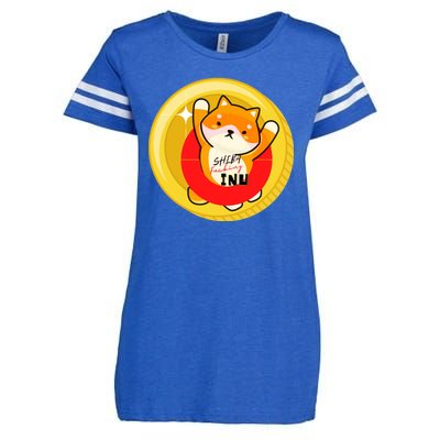 Shiba Fcking Inu Enza Ladies Jersey Football T-Shirt