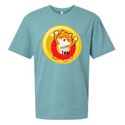 Shiba Fcking Inu Sueded Cloud Jersey T-Shirt