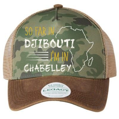 So Far In Djibouti IM In Chabelley Legacy Tie Dye Trucker Hat