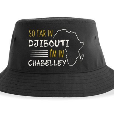 So Far In Djibouti IM In Chabelley Sustainable Bucket Hat