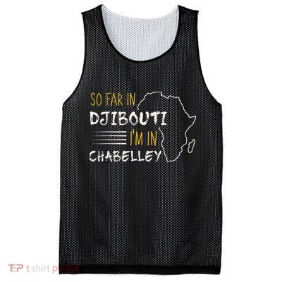 So Far In Djibouti IM In Chabelley Mesh Reversible Basketball Jersey Tank