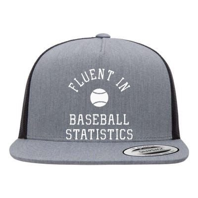 Sabermetric Fluent In Baseball Statistics Sport Data Analyst Flat Bill Trucker Hat