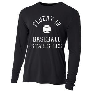 Sabermetric Fluent In Baseball Statistics Sport Data Analyst Cooling Performance Long Sleeve Crew