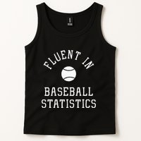Sabermetric Fluent In Baseball Statistics Sport Data Analyst Tank Top