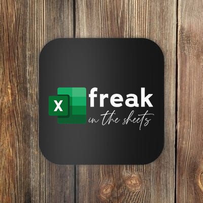 Spreadsheet Freak In The Sheets Accountant Coaster