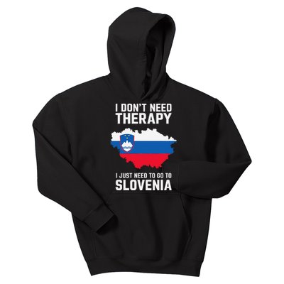 Slovenian Flag I Slovenia Flag I Vacation Slovenia Kids Hoodie