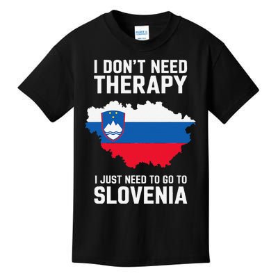 Slovenian Flag I Slovenia Flag I Vacation Slovenia Kids T-Shirt