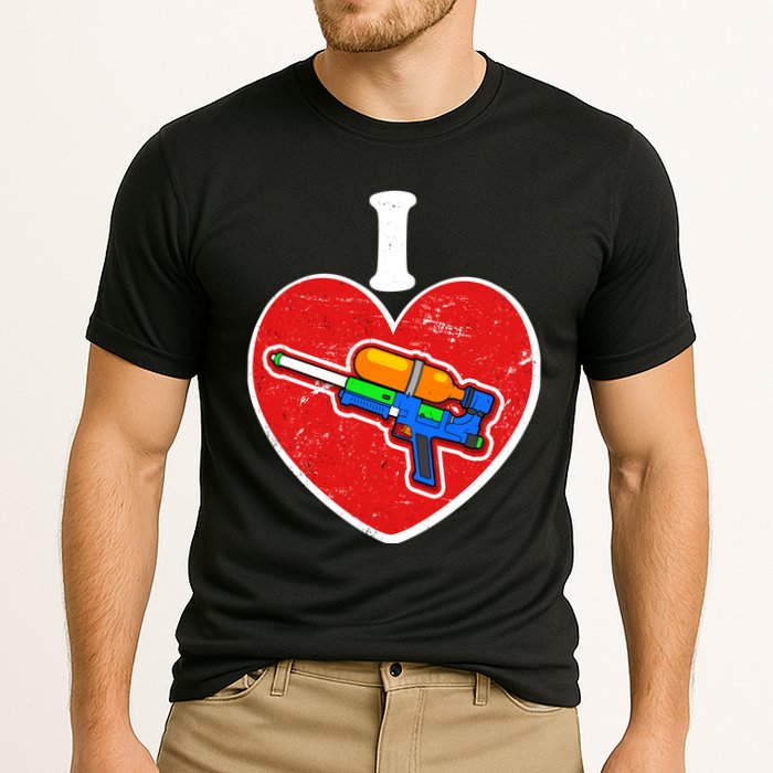 Summertime Fun I Love Super Soakers Water Guns Performance Shirt