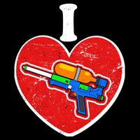Summertime Fun I Love Super Soakers Water Guns Performance Shirt