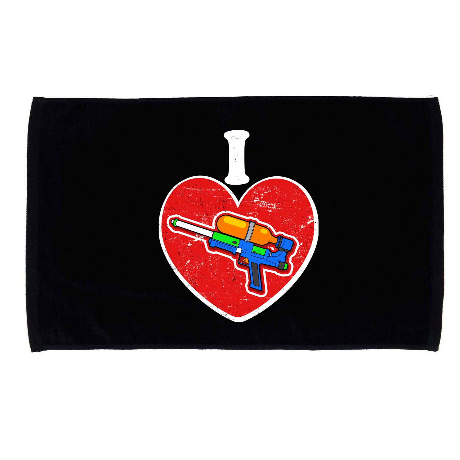 Summertime Fun I Love Super Soakers Water Guns Microfiber Hand Towel