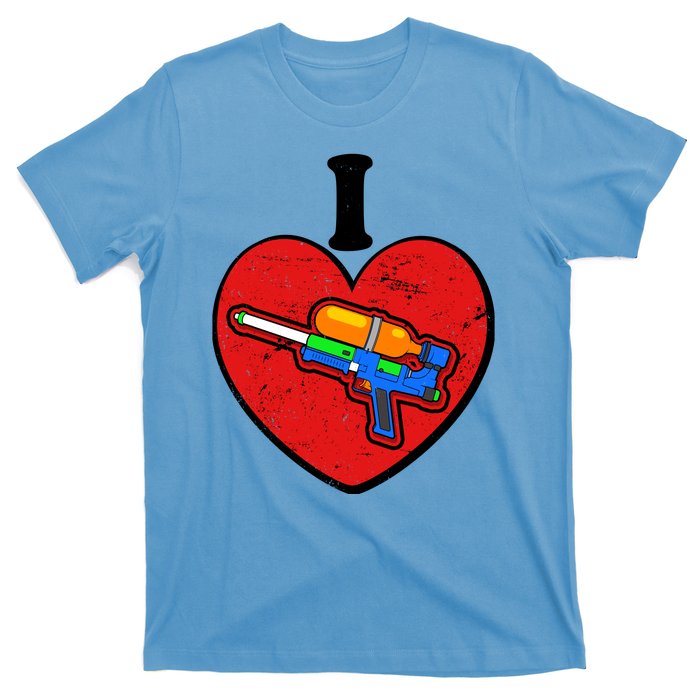 Summertime Fun I Love Super Soakers Water Guns T-Shirt