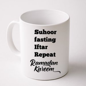 Suhoor Fasting Iftar Repeat Ramadan Kareem Gift For Ramadan Mubarak Coffee Mug