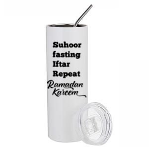 Suhoor Fasting Iftar Repeat Ramadan Kareem Gift For Ramadan Mubarak Stainless Steel Tumbler