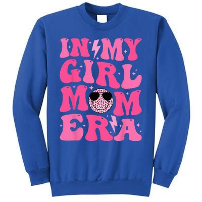 Smile Face In My Mom Era Groovy Mom Sweatshirt