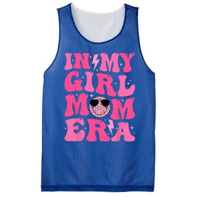 Smile Face In My Mom Era Groovy Mom Mesh Reversible Basketball Jersey Tank