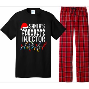 SantaS Favorite Injector Aesthetic Nurse Botox Injector Rn Gift Pajama Set