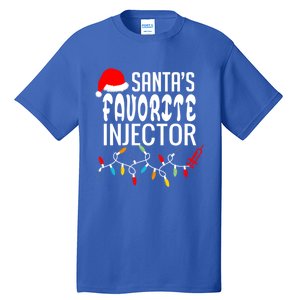 SantaS Favorite Injector Aesthetic Nurse Botox Injector Rn Gift Tall T-Shirt