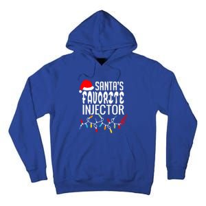 SantaS Favorite Injector Aesthetic Nurse Botox Injector Rn Gift Tall Hoodie