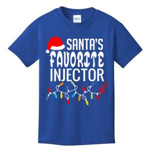 SantaS Favorite Injector Aesthetic Nurse Botox Injector Rn Gift Kids T-Shirt