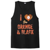 San Francisco I Love The Orange And Black Baseball PosiCharge Competitor Tank