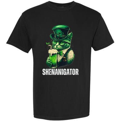 Shenanigator Funny Irish Shenanigans St Patricks Day Garment-Dyed Heavyweight T-Shirt