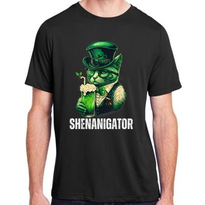 Shenanigator Funny Irish Shenanigans St Patricks Day Adult ChromaSoft Performance T-Shirt