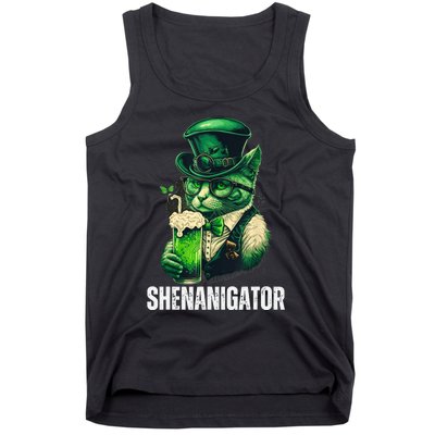 Shenanigator Funny Irish Shenanigans St Patricks Day Tank Top