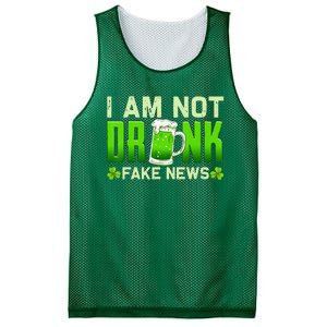 Shamrock Funny Irish St Patricks Day Ireland Mesh Reversible Basketball Jersey Tank