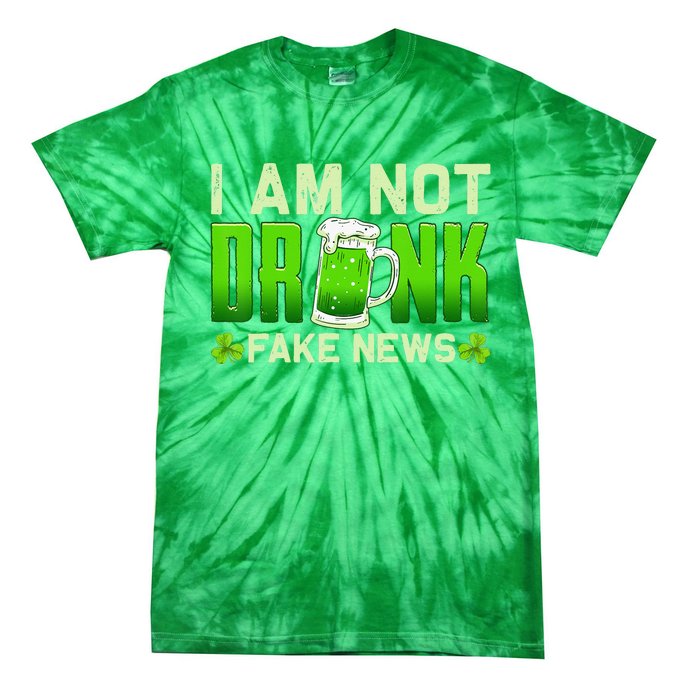 Shamrock Funny Irish St Patricks Day Ireland Tie-Dye T-Shirt