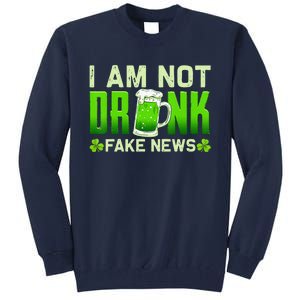 Shamrock Funny Irish St Patricks Day Ireland Tall Sweatshirt