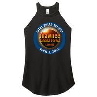 Shawnee Forest Illinois IL Total Solar Eclipse 2024 Women’s Perfect Tri Rocker Tank