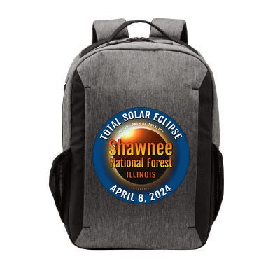Shawnee Forest Illinois IL Total Solar Eclipse 2024 Vector Backpack