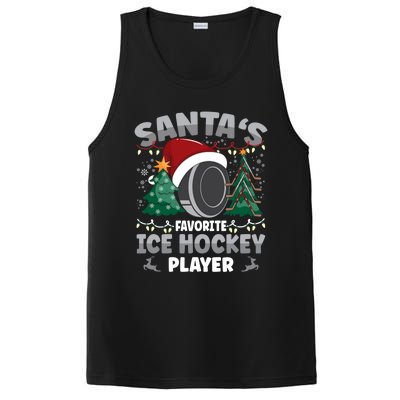 Santas Favorite Ice Hockey Player Gift PosiCharge Competitor Tank