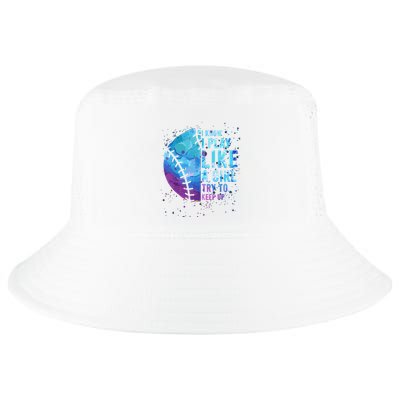 Softball Funny I Know I Play Like A Girl Gift Cool Comfort Performance Bucket Hat