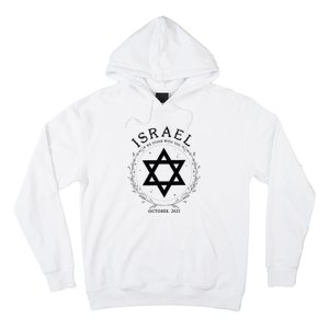 Support For Israel I Stand With Israel Jewish Non Distressed Hoodie