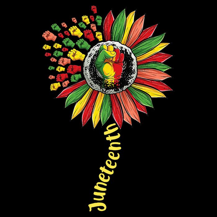Sunflower Fist Juneteenth Black History African American 16 in Basic Backpack