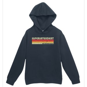 SUPERINTENDENT Funny Job Title Profession Birthday Worker Urban Pullover Hoodie