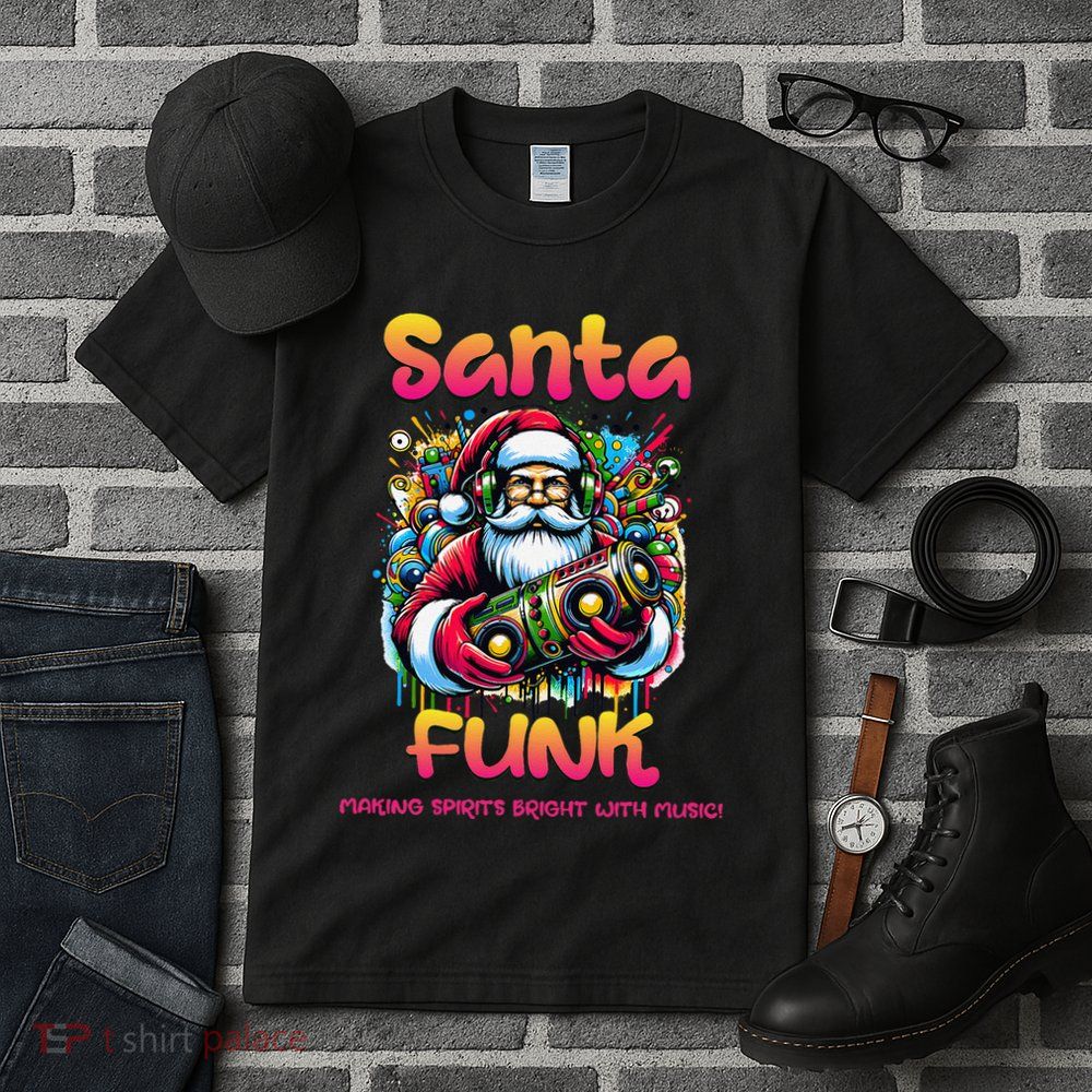 Santa Funk Jazz Funk Soul Hip Hop Tall T-Shirt
