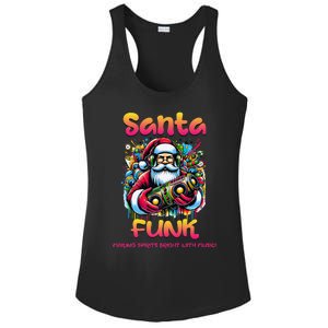 Santa Funk Jazz Funk Soul Hip Hop Ladies PosiCharge Competitor Racerback Tank