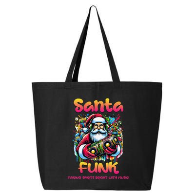 Santa Funk Jazz Funk Soul Hip Hop 25L Jumbo Tote