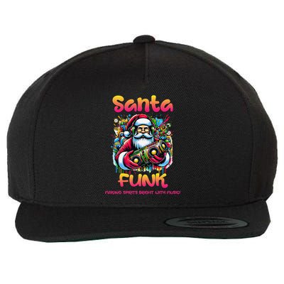 Santa Funk Jazz Funk Soul Hip Hop Wool Snapback Cap