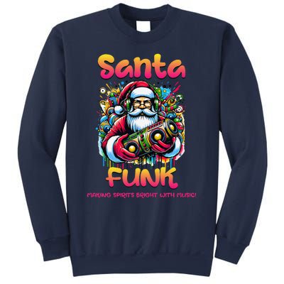 Santa Funk Jazz Funk Soul Hip Hop Sweatshirt