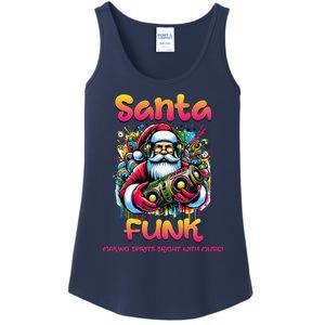 Santa Funk Jazz Funk Soul Hip Hop Ladies Essential Tank