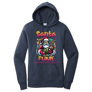 Santa Funk Jazz Funk Soul Hip Hop Women's Pullover Hoodie